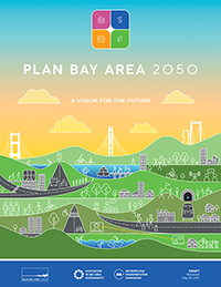 Draft Plan Bay Area 2050 cover